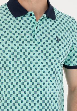 Erkek Mint Polo Yaka Tişört - 50276787006