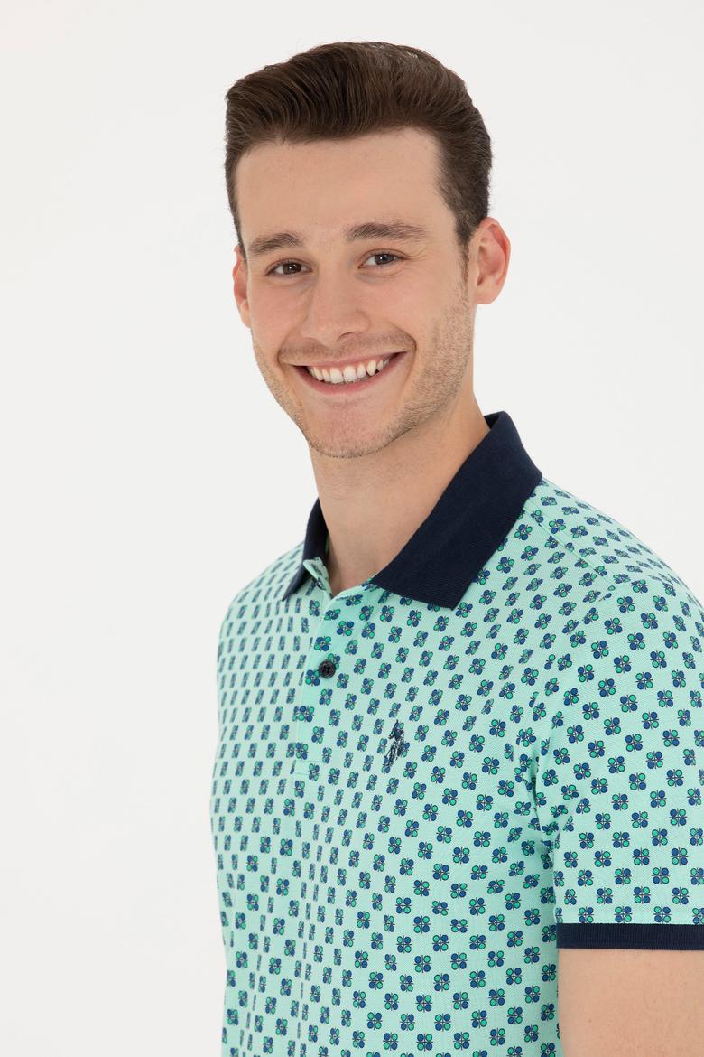 Erkek Mint Polo Yaka Tişört - 50276787006