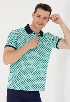 Erkek Mint Polo Yaka Tişört - 50276787006