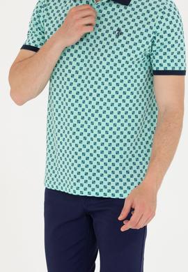 Erkek Mint Polo Yaka Tişört - 50276787006
