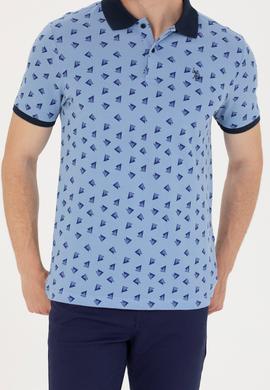 Erkek Lacivert Polo Yaka Tişört - 50276745048