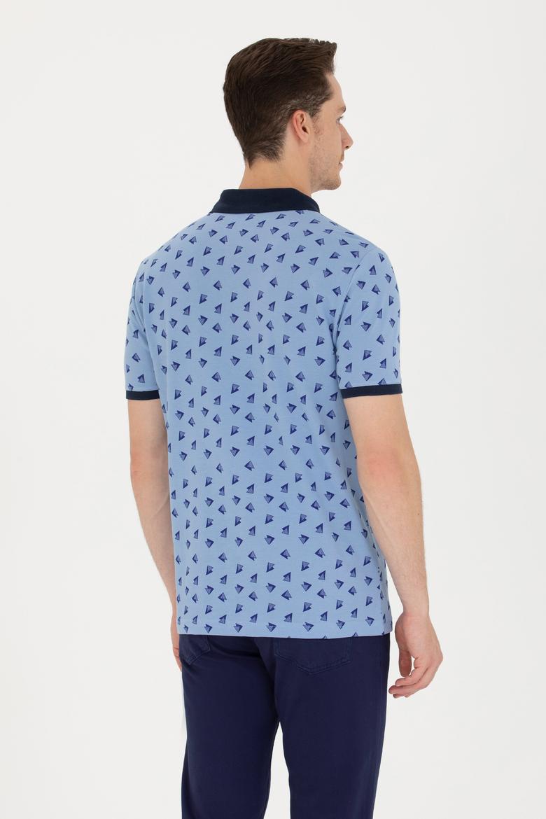 Erkek Lacivert Polo Yaka Tişört - 50276745048