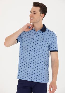 Erkek Lacivert Polo Yaka Tişört - 50276745048