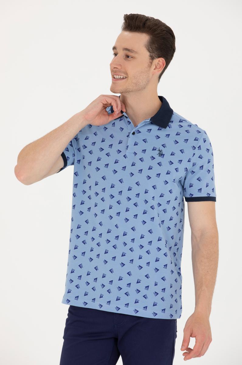 Erkek Lacivert Polo Yaka Tişört