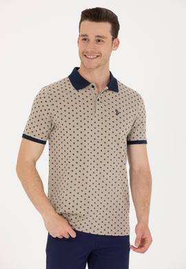 Erkek Haki Polo Yaka Tişört - 50276783047