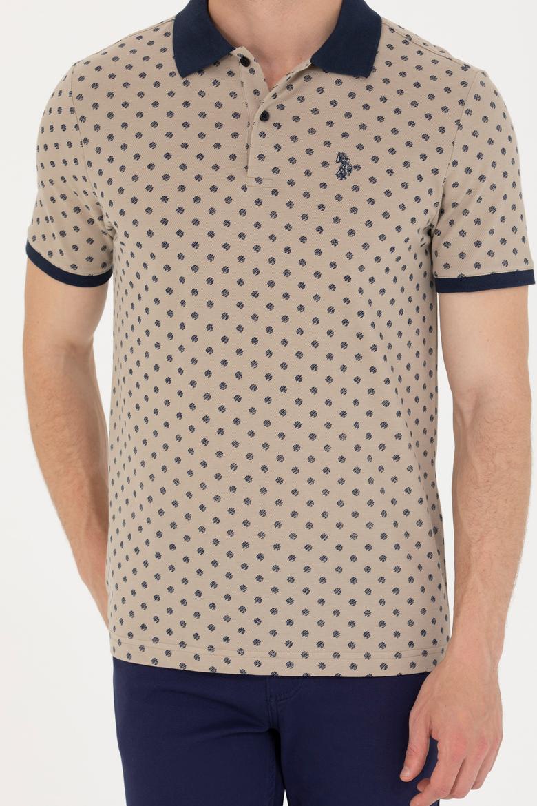 Erkek Haki Polo Yaka Tişört - 50276783047