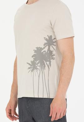 Erkek Taş Bisiklet Yaka Tişört - 50264965018