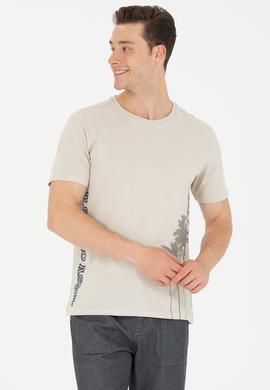 Erkek Taş Bisiklet Yaka Tişört - 50264965018