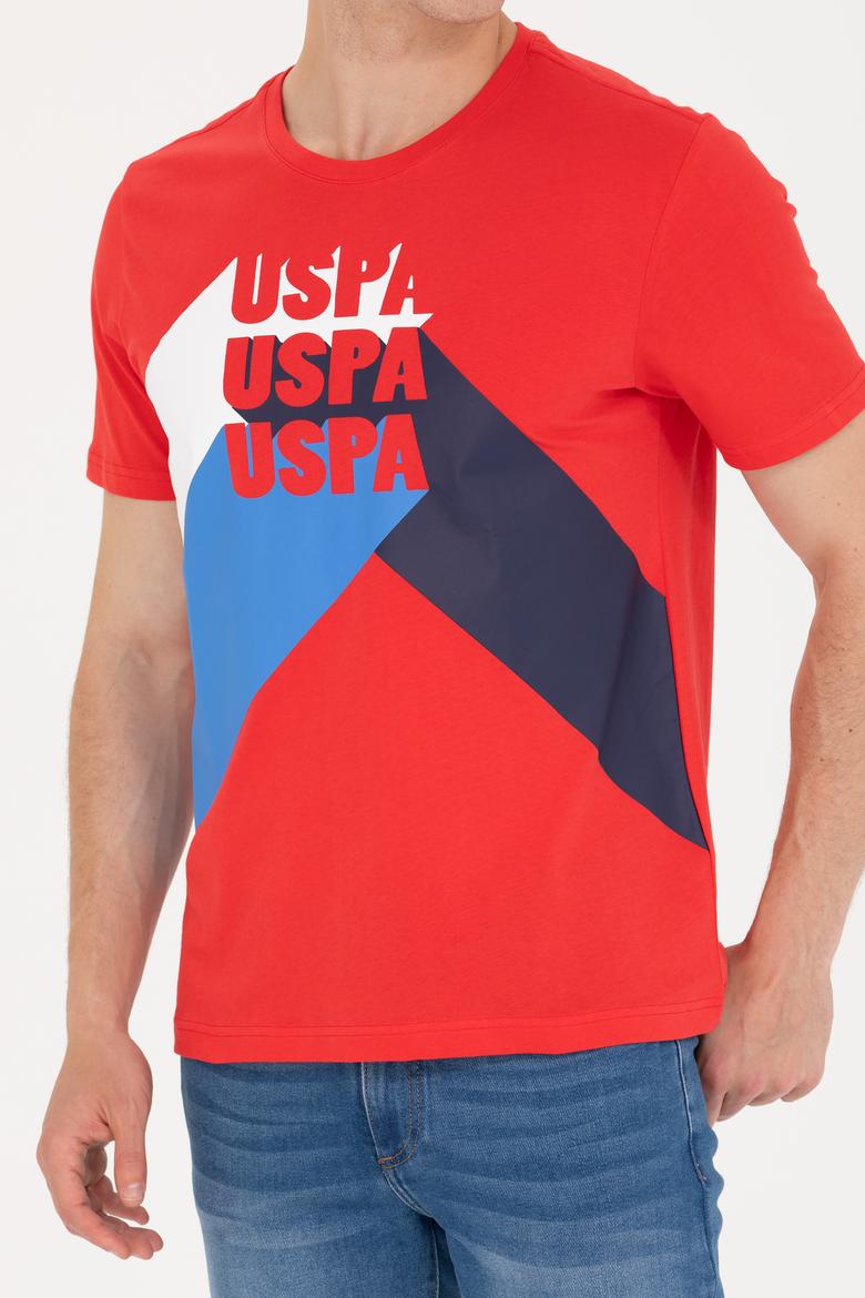 Erkek Kırmızı Bisiklet Yaka Tişört - 50264956013