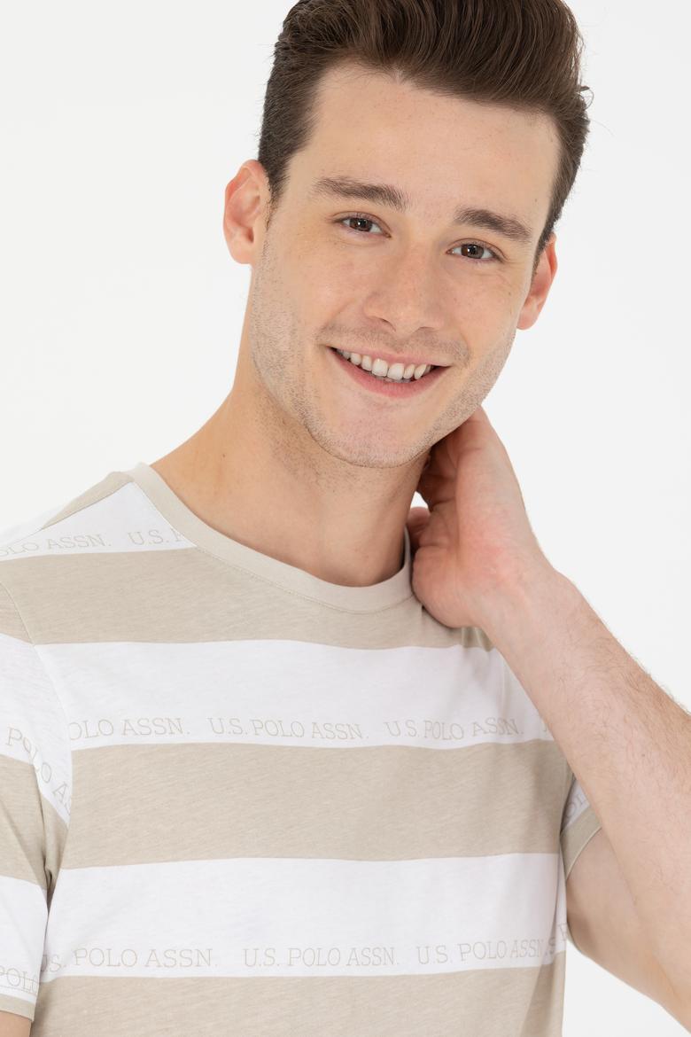 Erkek Taş Bisiklet Yaka Tişört - 50264971023