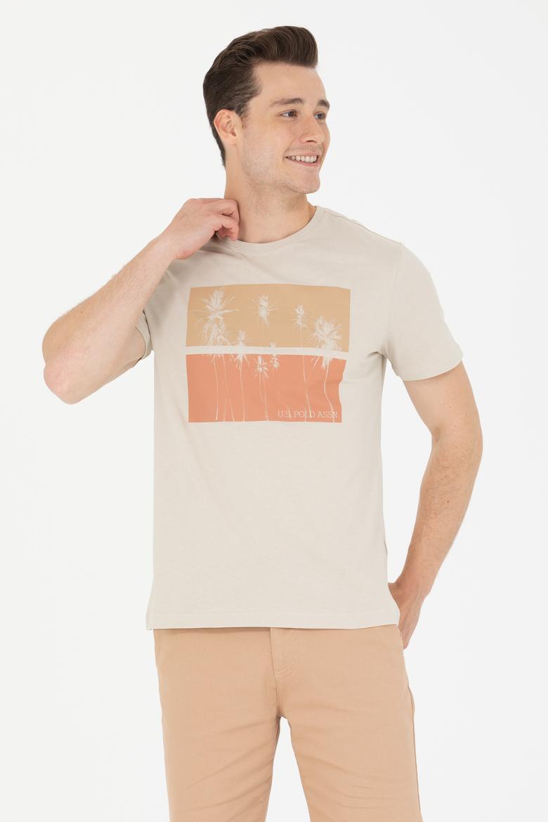 Erkek Taş Bisiklet Yaka Tişört