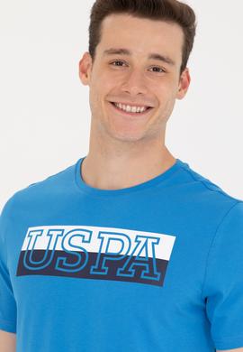 Erkek Saks Bisiklet Yaka Tişört - 50264954026