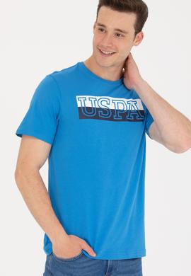 Erkek Saks Bisiklet Yaka Tişört - 50264954026