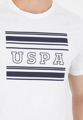 Erkek Beyaz Bisiklet Yaka Tişört - 50264961020