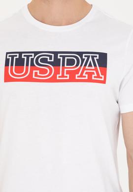 Erkek Beyaz Bisiklet Yaka Tişört - 50264954057