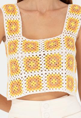 Kadın Krem Kare Yaka Kazak - 50262463003