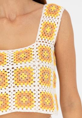 Kadın Krem Kare Yaka Kazak - 50262463003