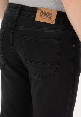 Erkek Koyu Gri Jean Pantolon - 50266522008