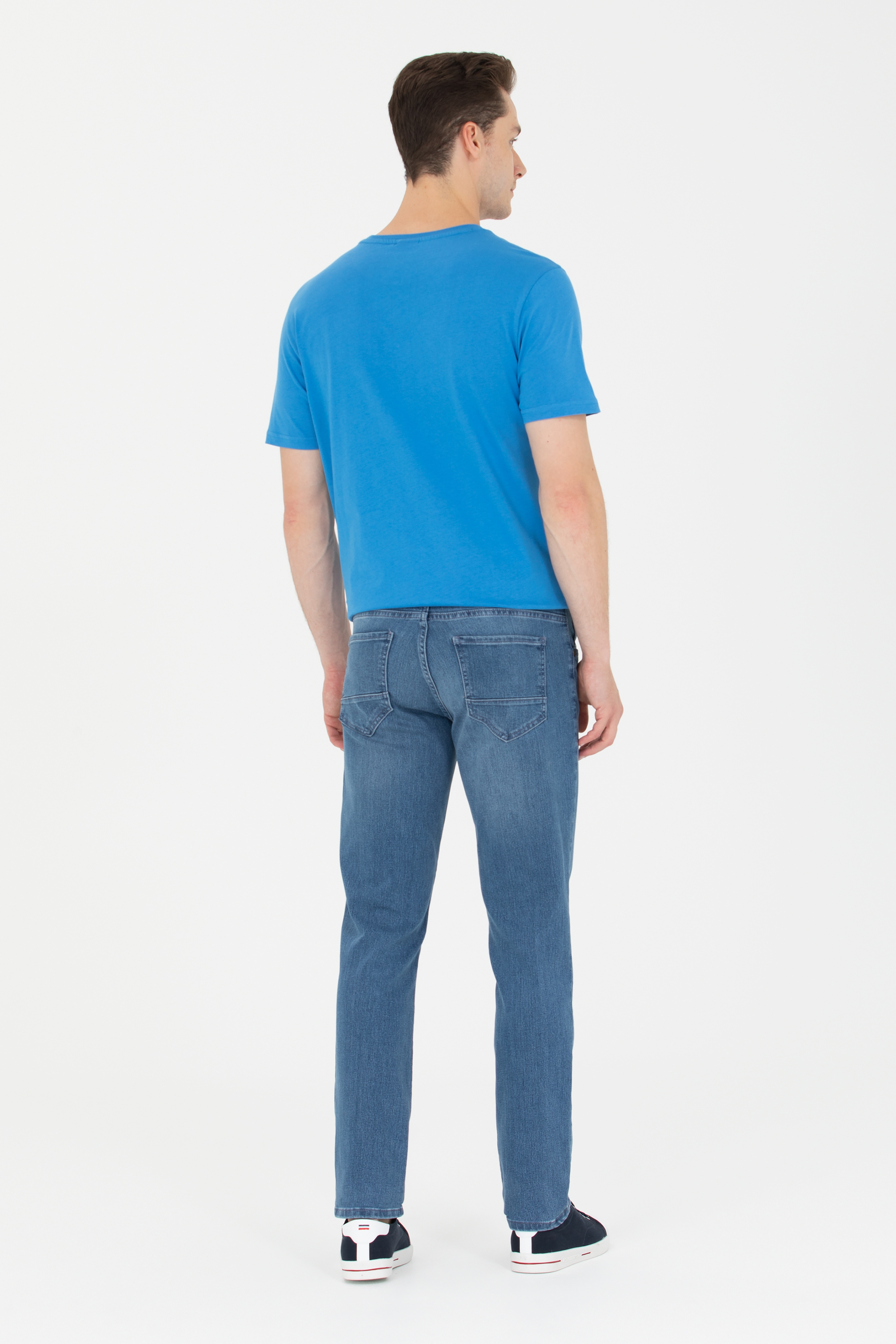 Erkek Açık Mavi Jean Pantolon - Image 4