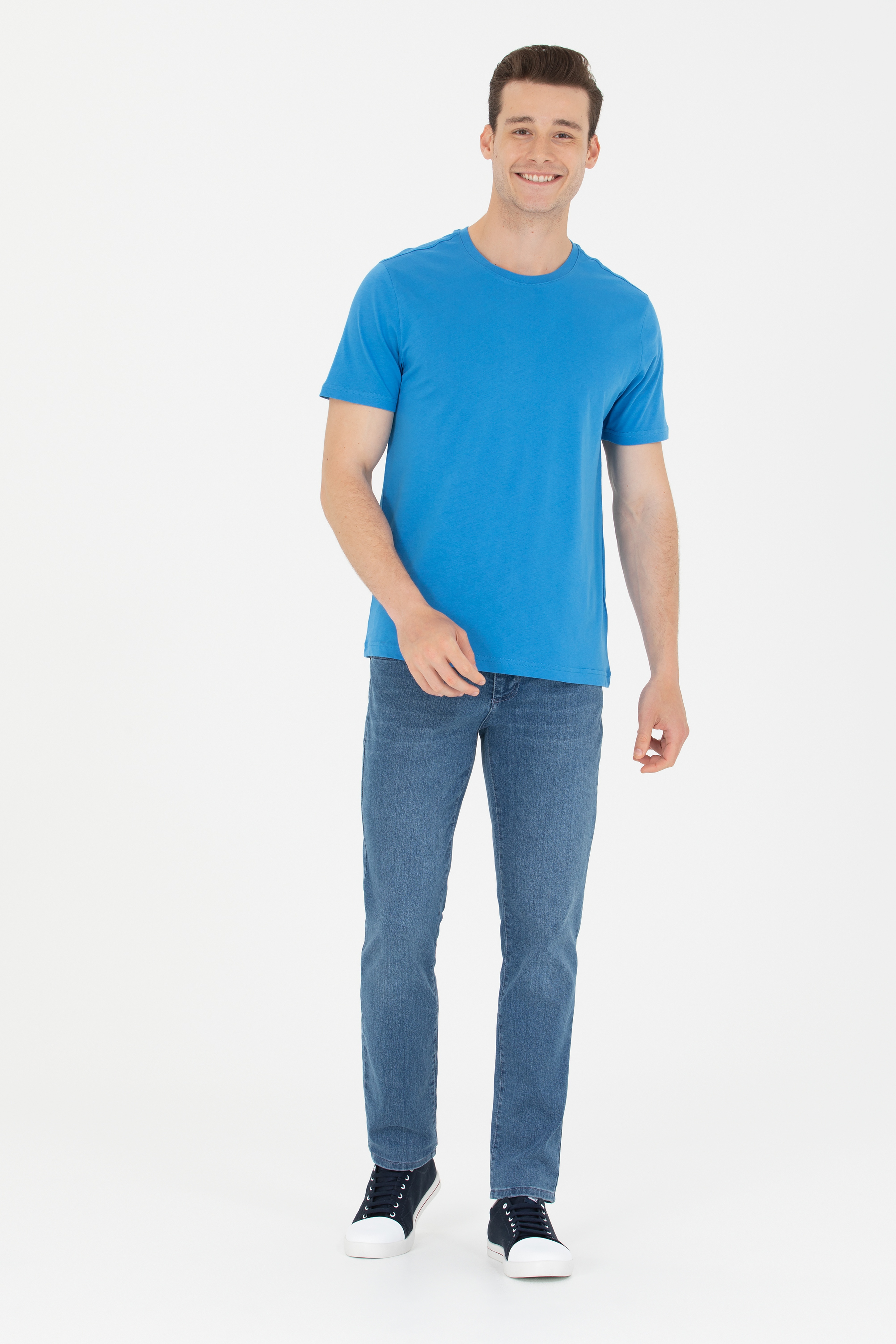 Erkek Açık Mavi Jean Pantolon - Image 1
