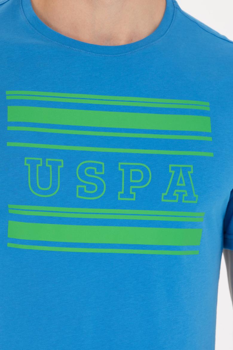 Erkek Saks Bisiklet Yaka Tişört - 50264961038