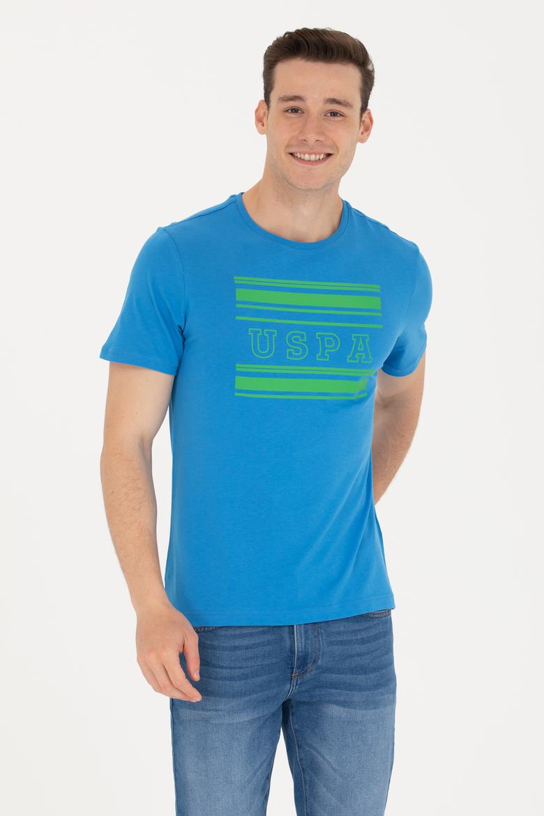 Erkek Saks Bisiklet Yaka Tişört - 50264961038