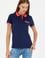 Kadın Lacivert Polo Yaka Tişört