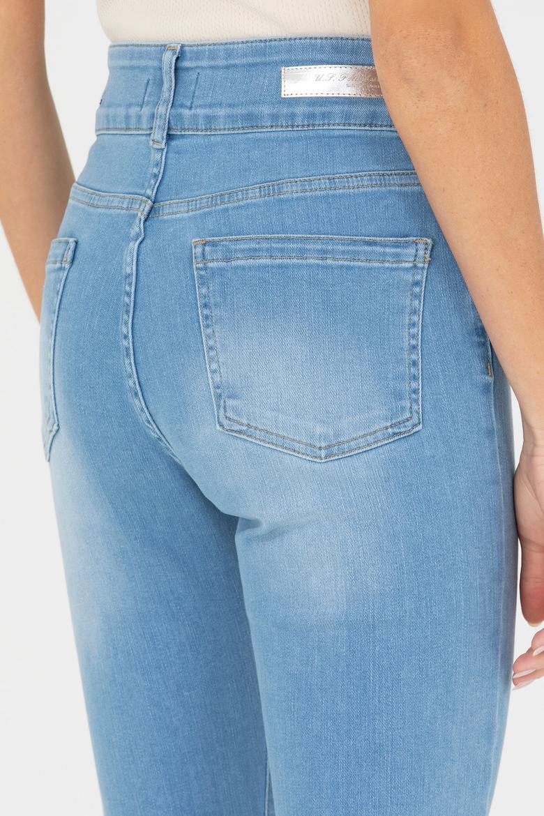 Kadın Mavi Slim Hight Waist Fit Jean Pantolon - 50263781003