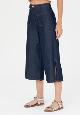 Kadın Koyu Lacivert Jean Pantolon - 50264579012