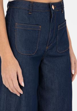 Kadın Koyu Lacivert Jean Pantolon - 50264579012