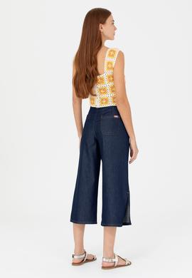 Kadın Koyu Lacivert Jean Pantolon - 50264579012