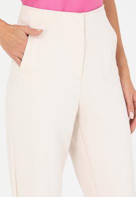 Kadın Krem Örme Pantolon - 50265555011