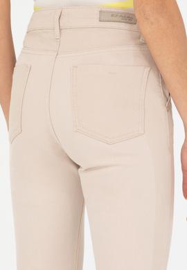 Kadın Krem Jean Pantolon - 50266291005