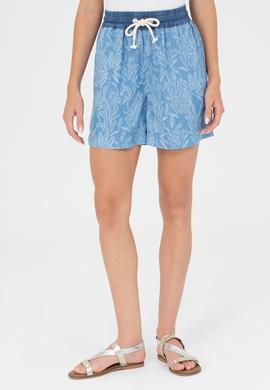 Kadın Açık Mavi Jean Şort - 50263056003