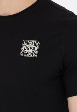 Erkek Siyah Bisiklet Yaka Tişört - 50264977040