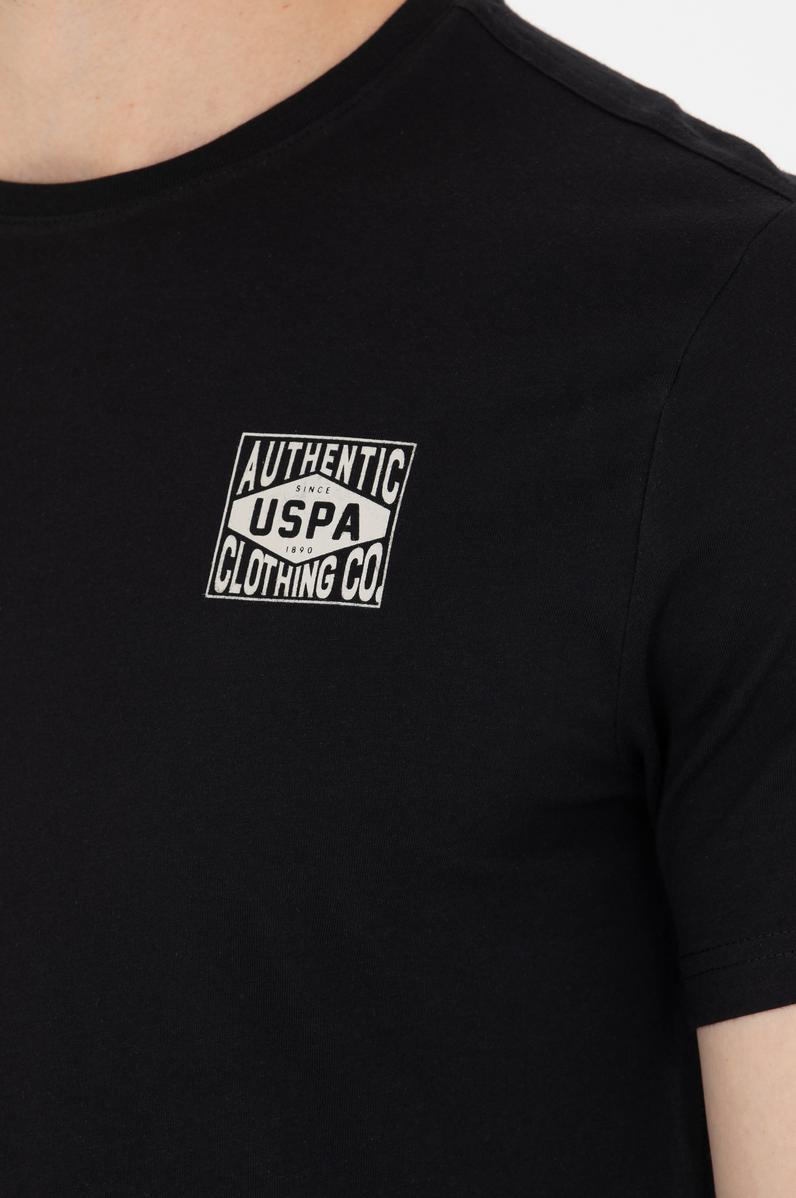 Erkek Siyah Bisiklet Yaka Tişört