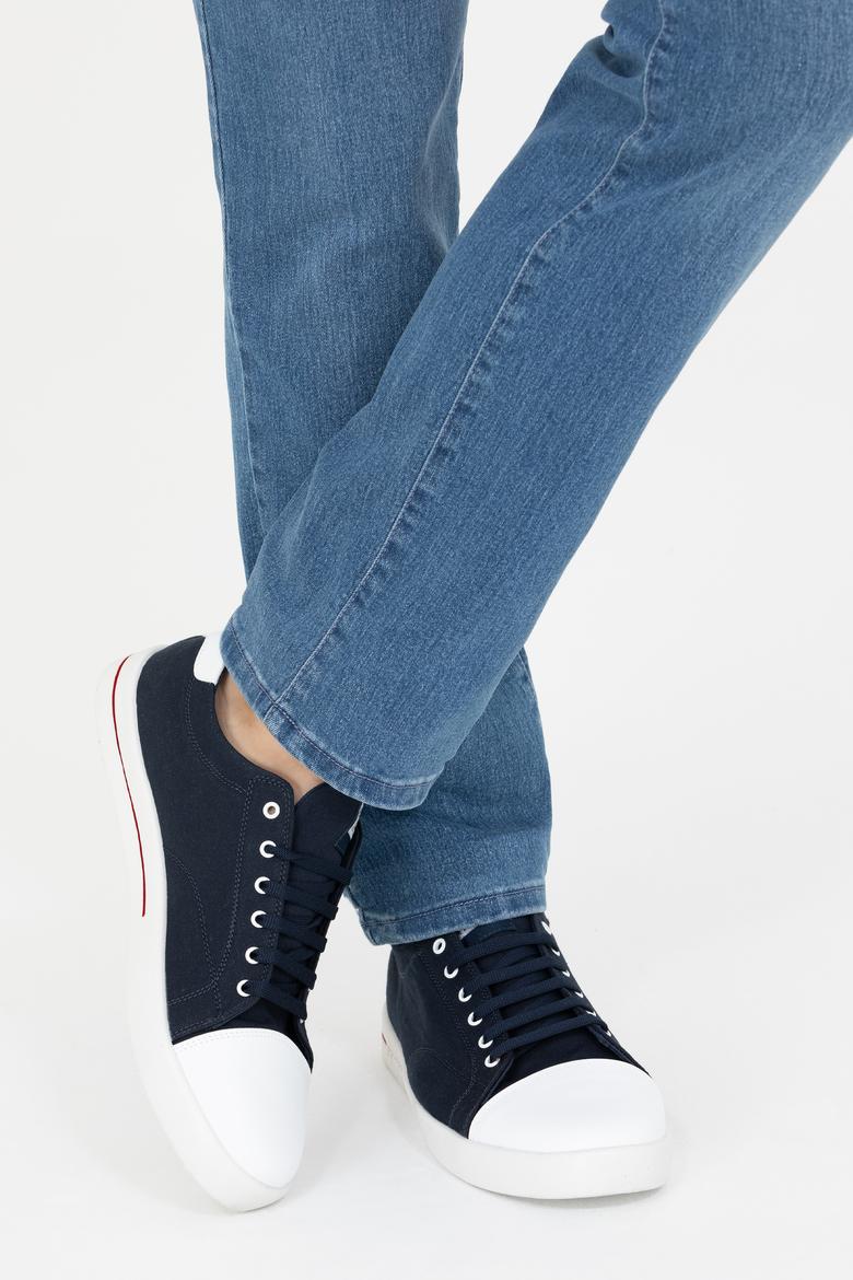 Erkek Lacivert Spor Ayakkabı