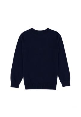 Erkek Çocuk Lacivert Basic Bisiklet Yaka Kazak - 50269033008