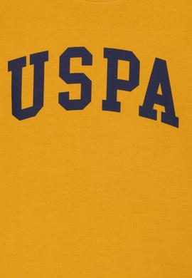 Çocuk Hardal Basic Bisiklet Yaka Sweatshirt - 50273757185