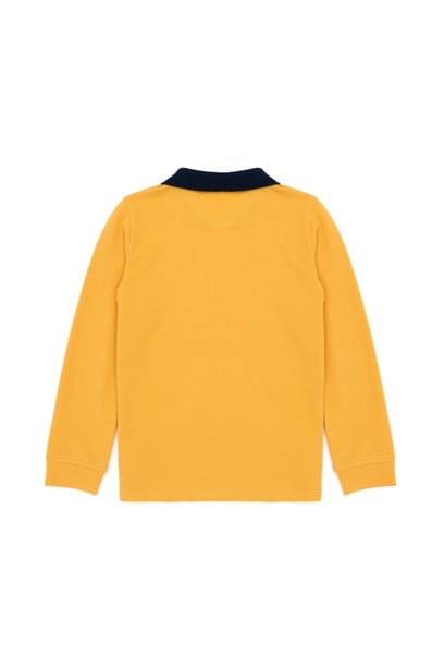 Erkek Bebek Safran Basic Sweatshirt