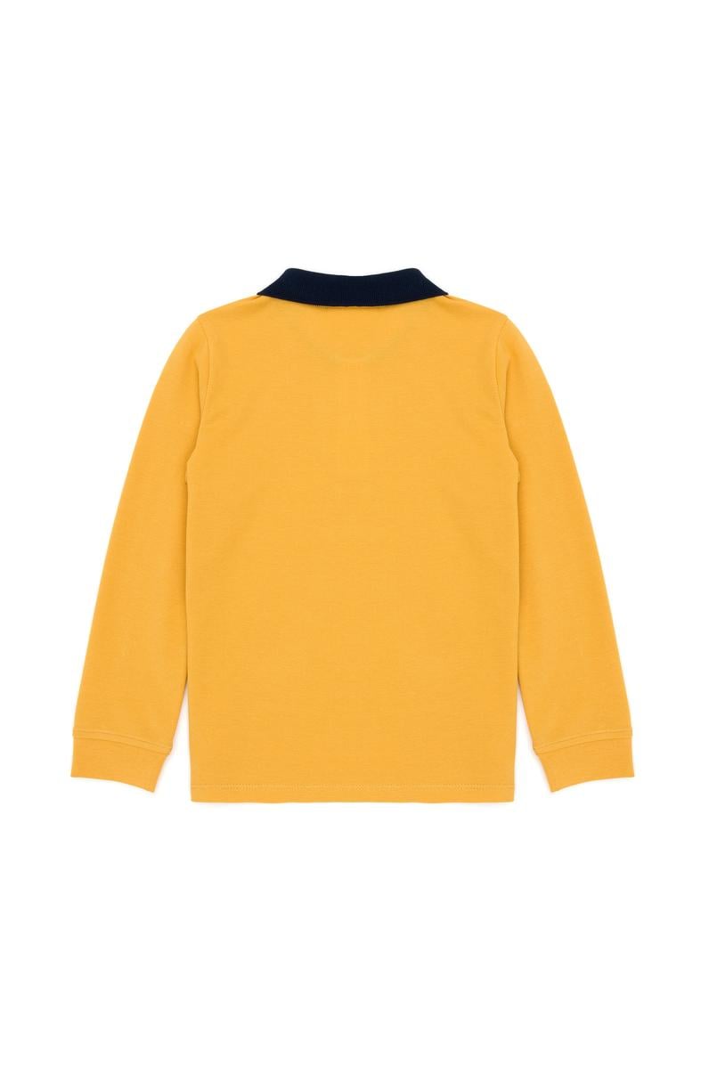 Erkek Bebek Safran Basic Sweatshirt