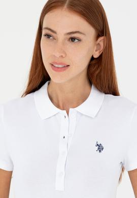 Kadın Beyaz Basic Tişört - 50262675241