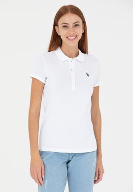 Kadın Beyaz Basic Tişört - 50262675241