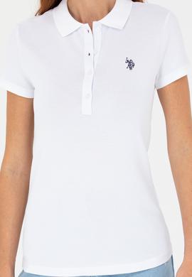 Kadın Beyaz Basic Tişört - 50262675241