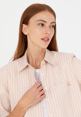 Kadın Camel Uzun Kollu Tunik - 50266745003