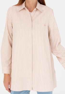 Kadın Camel Uzun Kollu Tunik - 50266745003