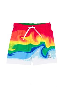 Erkek Çocuk Kırmızı Deniz Şortu - 50262453060