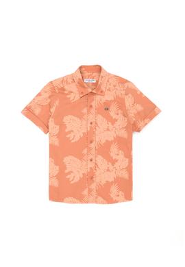 Erkek Çocuk Kiremit Kısa Kollu Gömlek - 50263771011