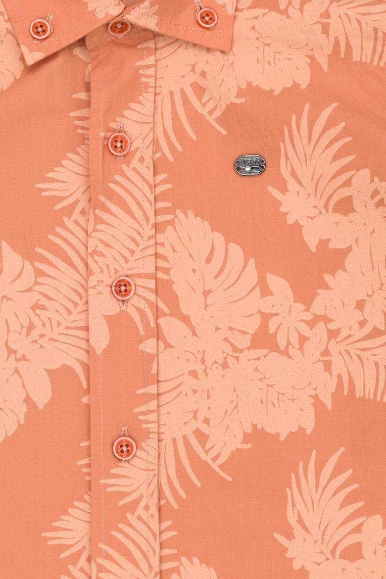 Erkek Çocuk Kiremit Kısa Kollu Gömlek - 50263771011