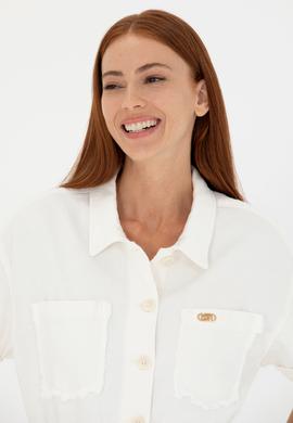 Kadın Ekru Jean Tulum - 50265305013